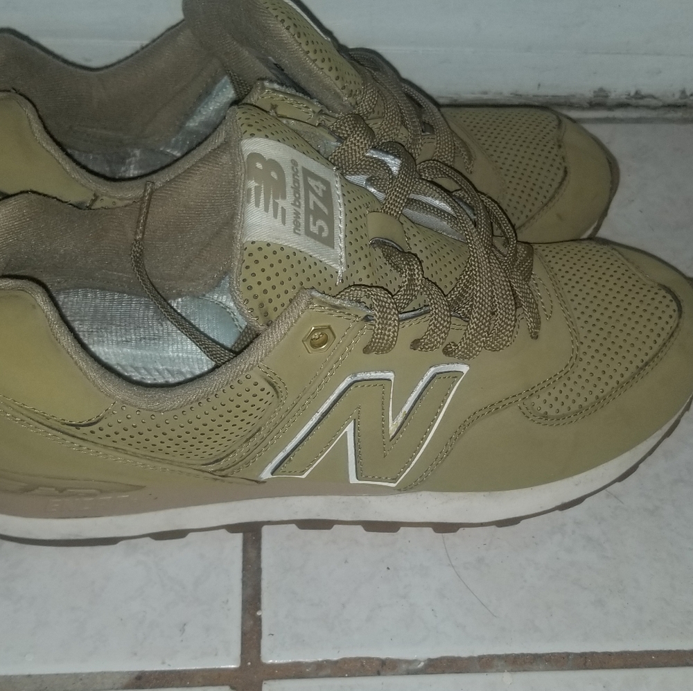 New BALANCE MEN'S OUTDOOR 574 linseed